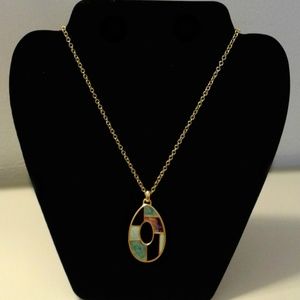 Mosaic Shell Necklace